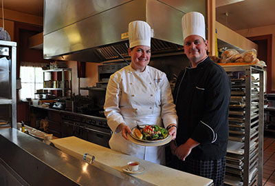 Hospitality2. Chef smiling