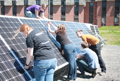 Sustainability studies students