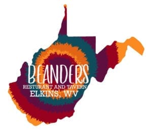 Raven Hedrick applied a tie-dyed effect to the shape of West Virginia and gained recognition for her artwork from Beander’s.