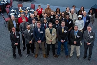 Re-founding ceremony for Alpha Sigma Phi at D&E