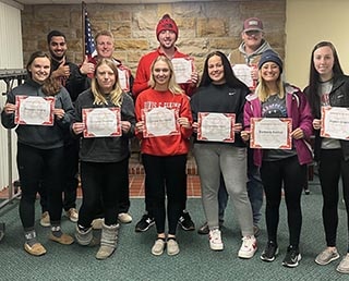 D&E honors resident assistants