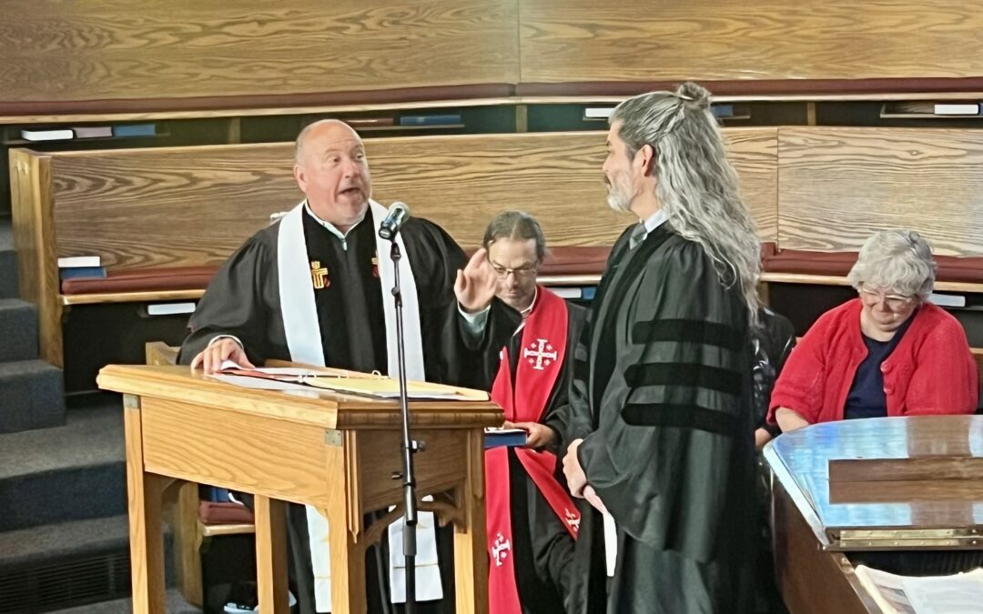 Installation for Dr. Franklin Tanner Capps, Th.D.