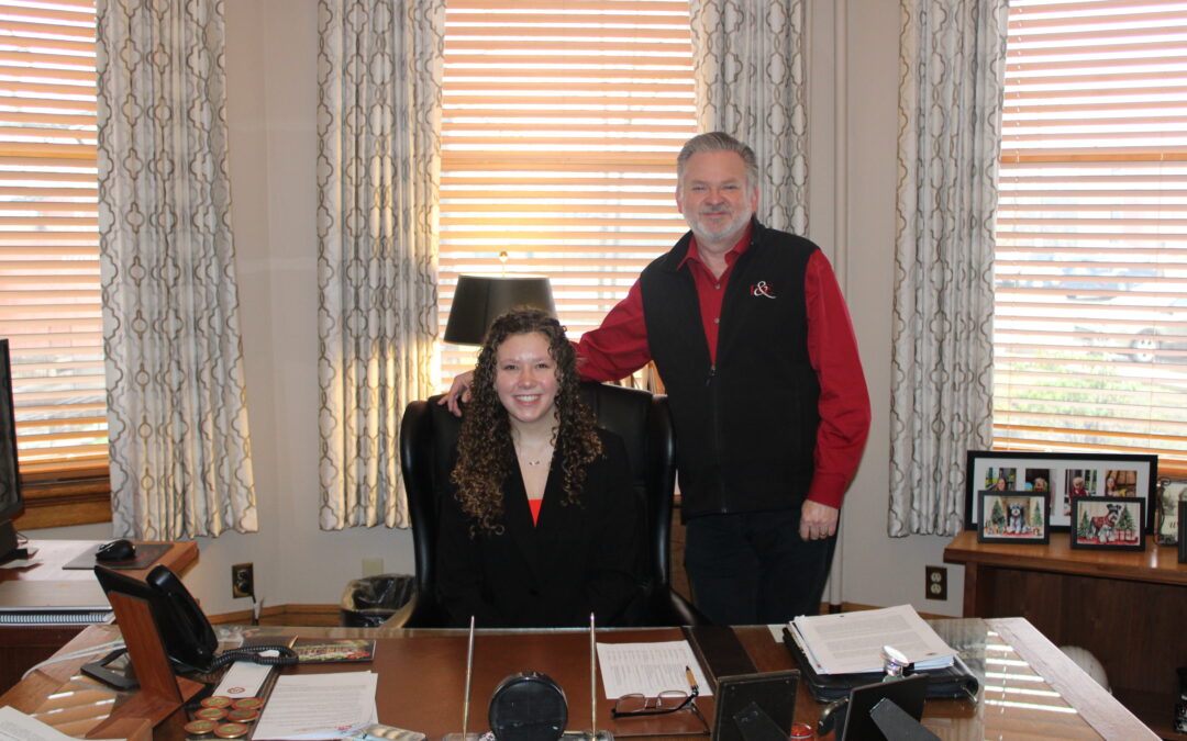 Davis & Elkins College Celebrates President Switch Day with Junior Sidney Megna