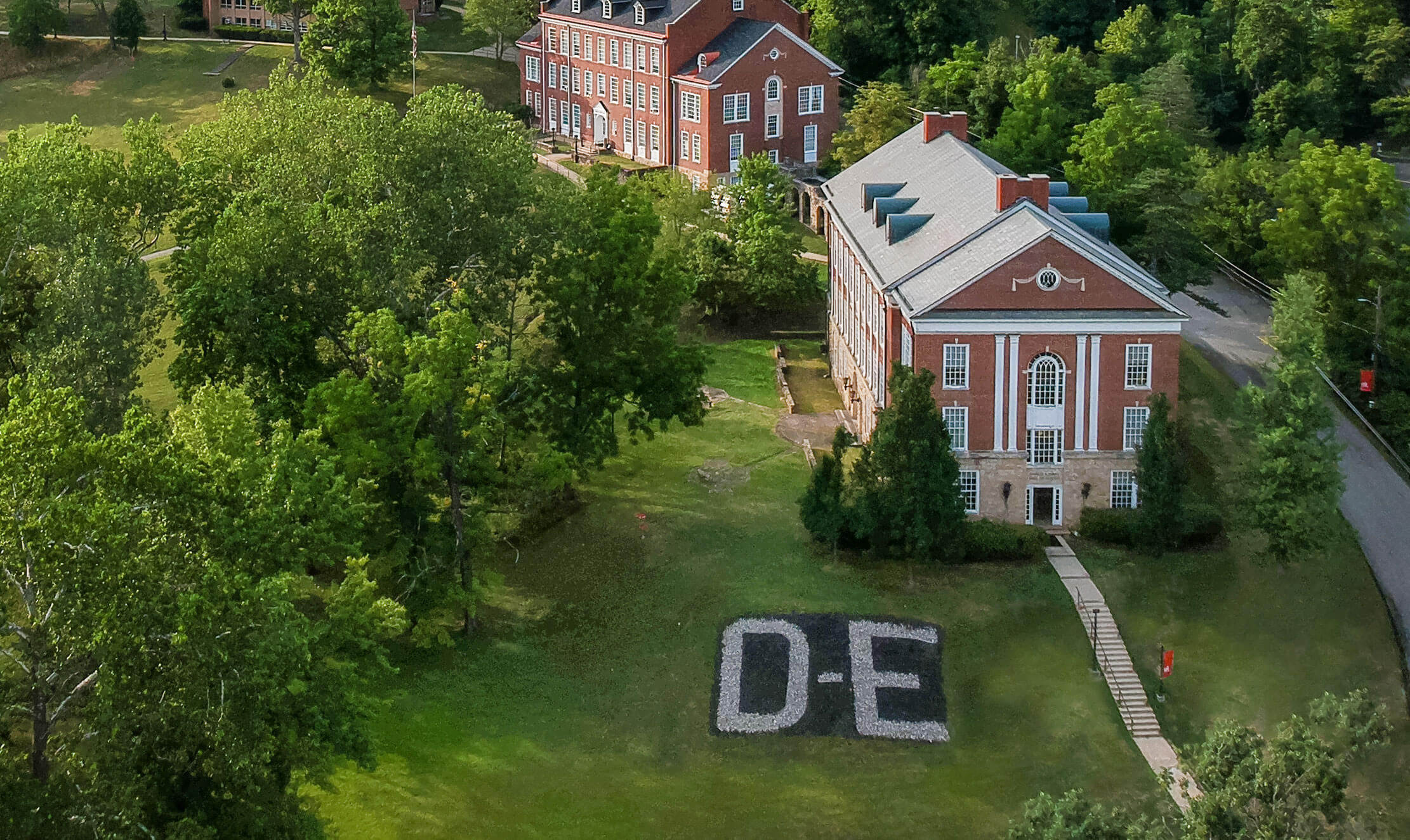 D&E is pretty beautiful from an aerial vantage, eh?
