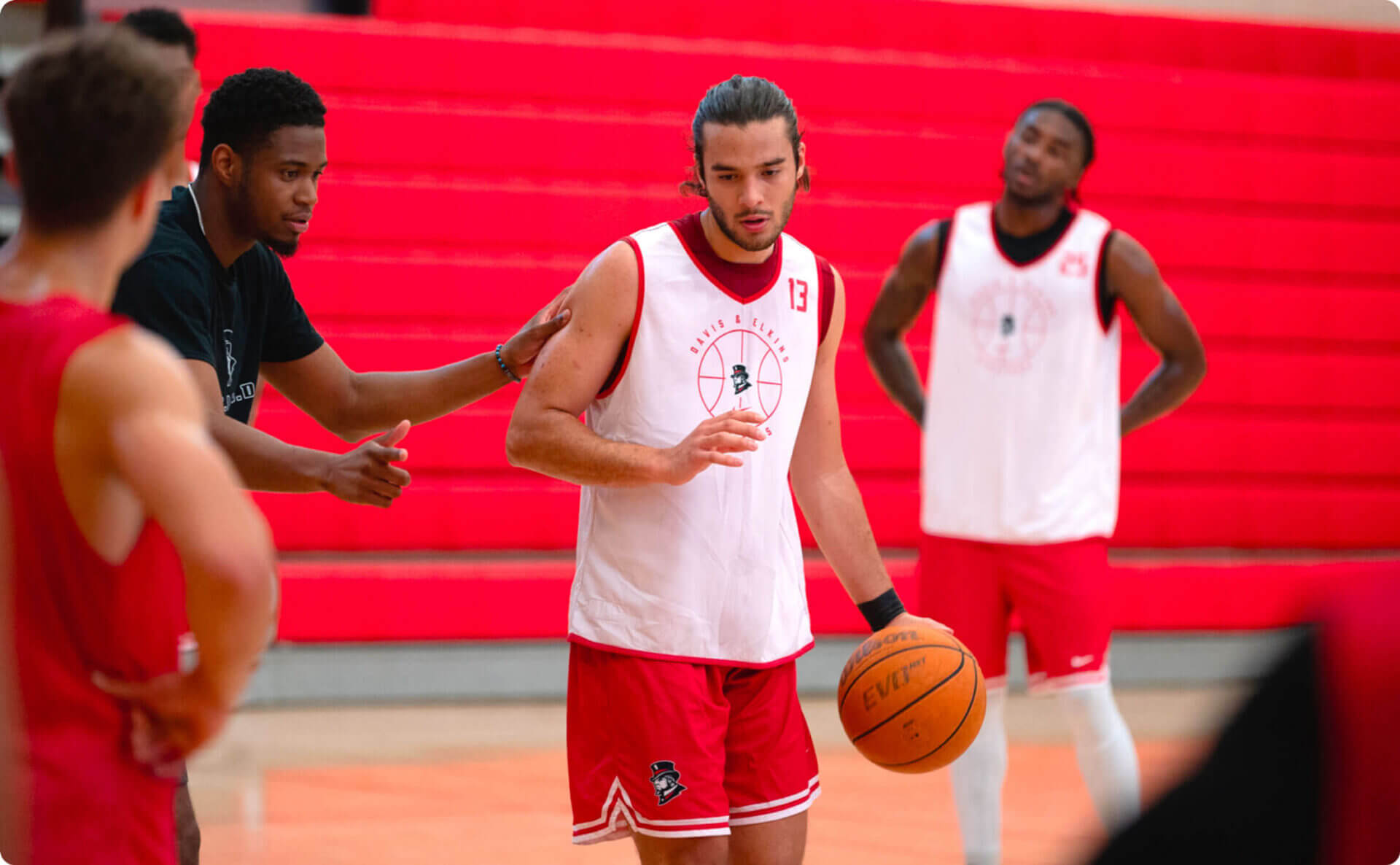 Basketball practice as a career? Yep.