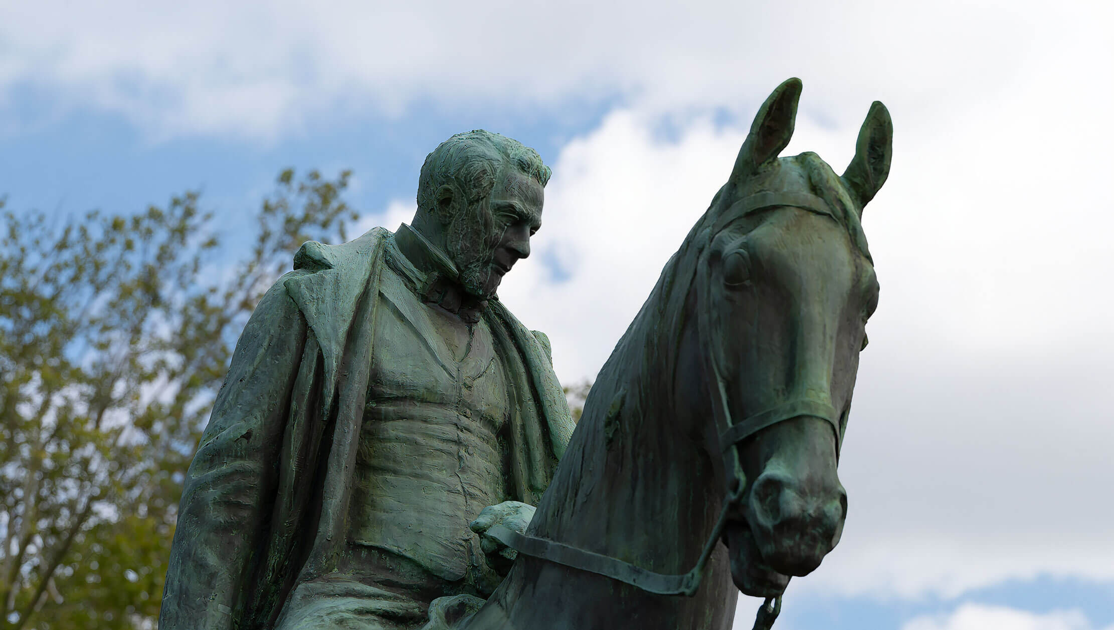 Henry Cassaway Davis Statue