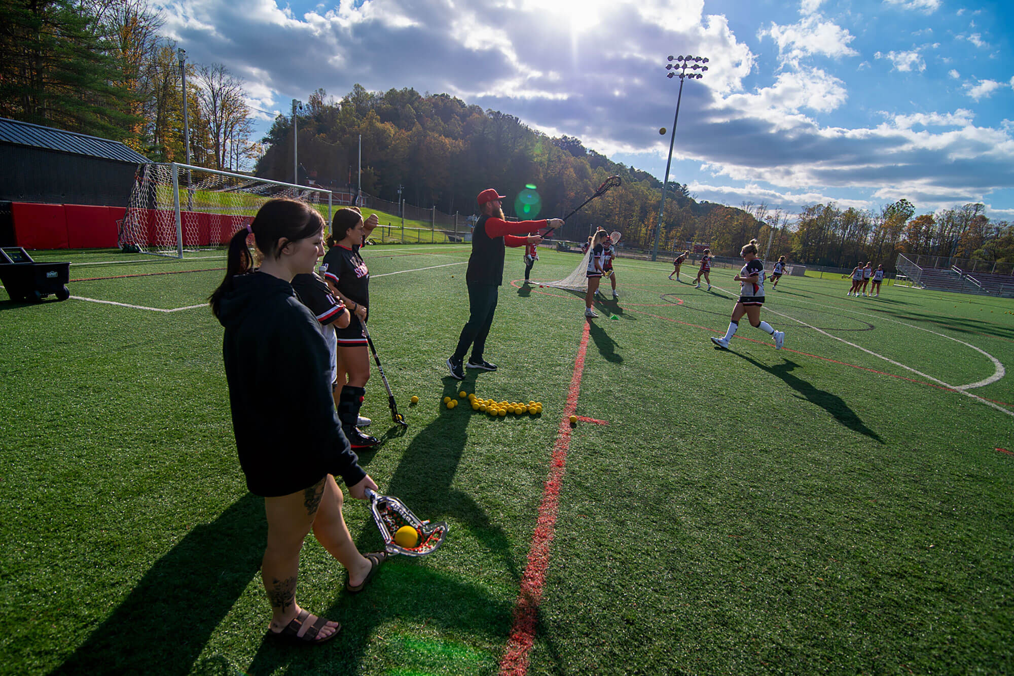 Lacrosse Practice