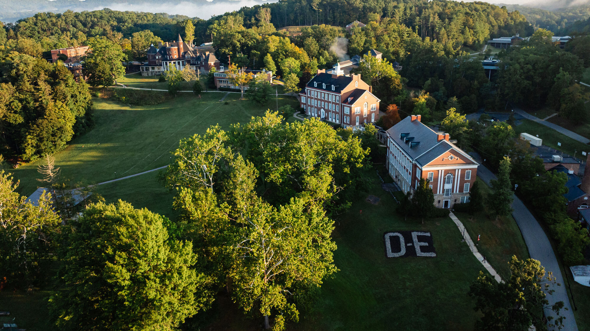 Aerial Campus Shot
