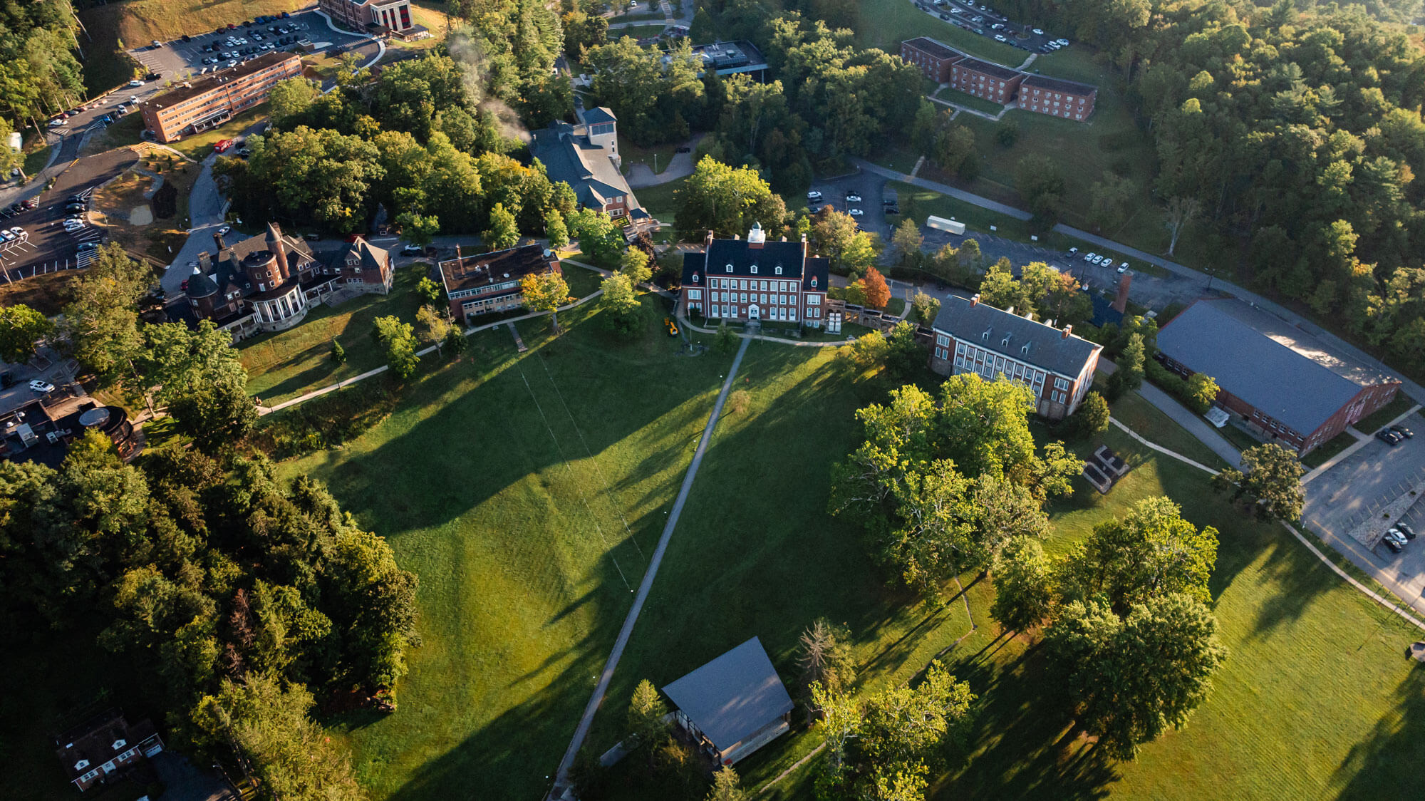 Aerial Campus Shot