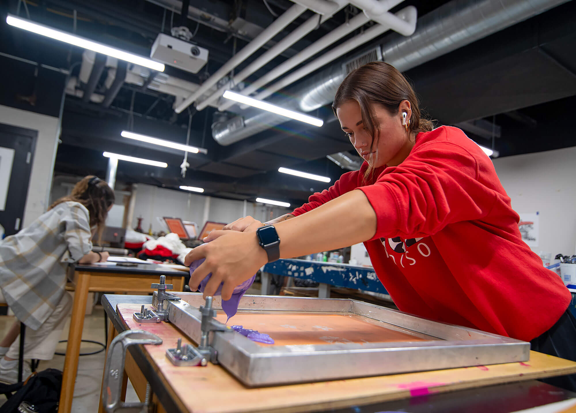 Silkscreening art