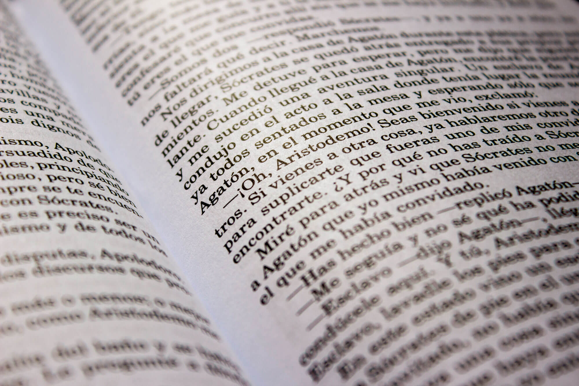 Plato, en Español