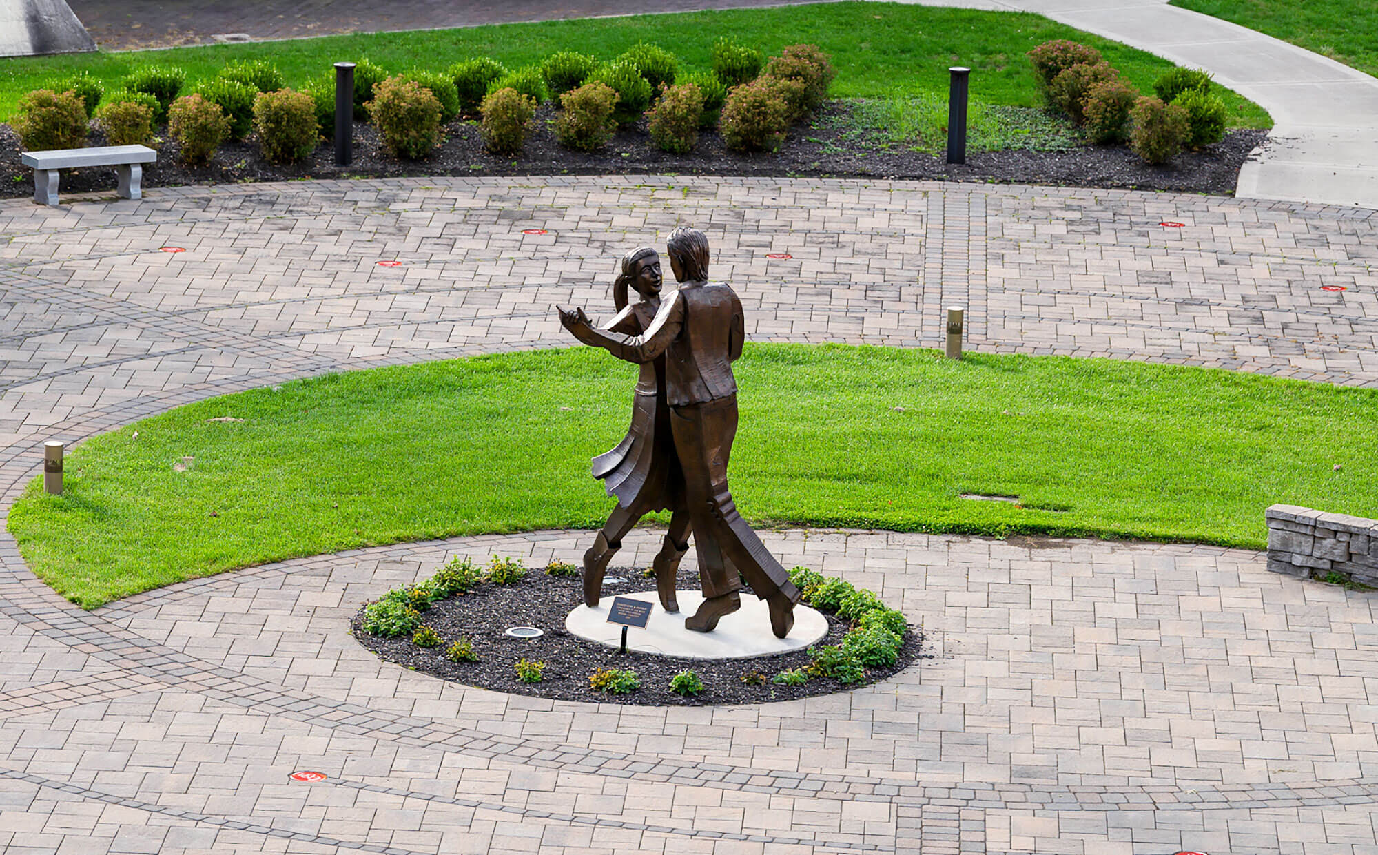 Dancers statue