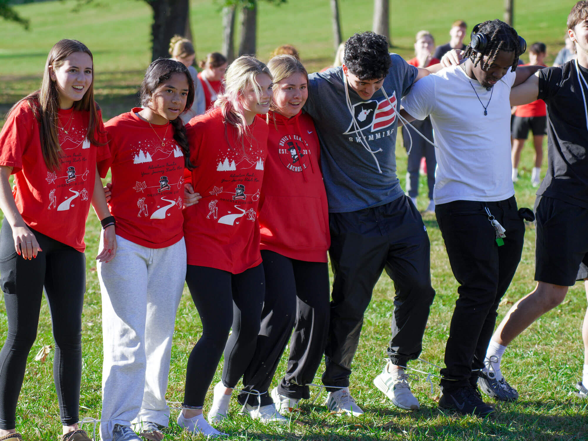 Orientation icebreaker games