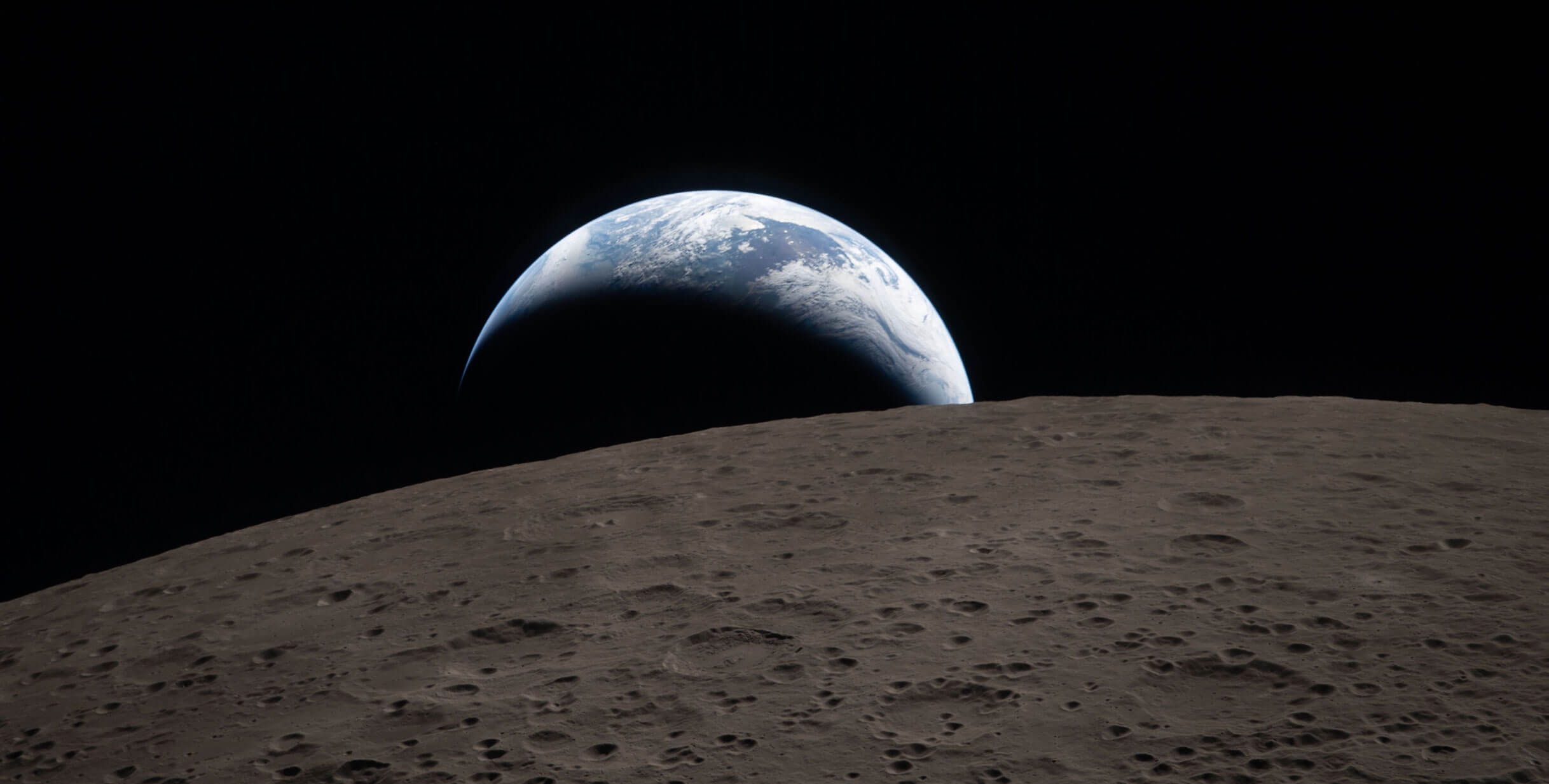 Earthset from Artemis II