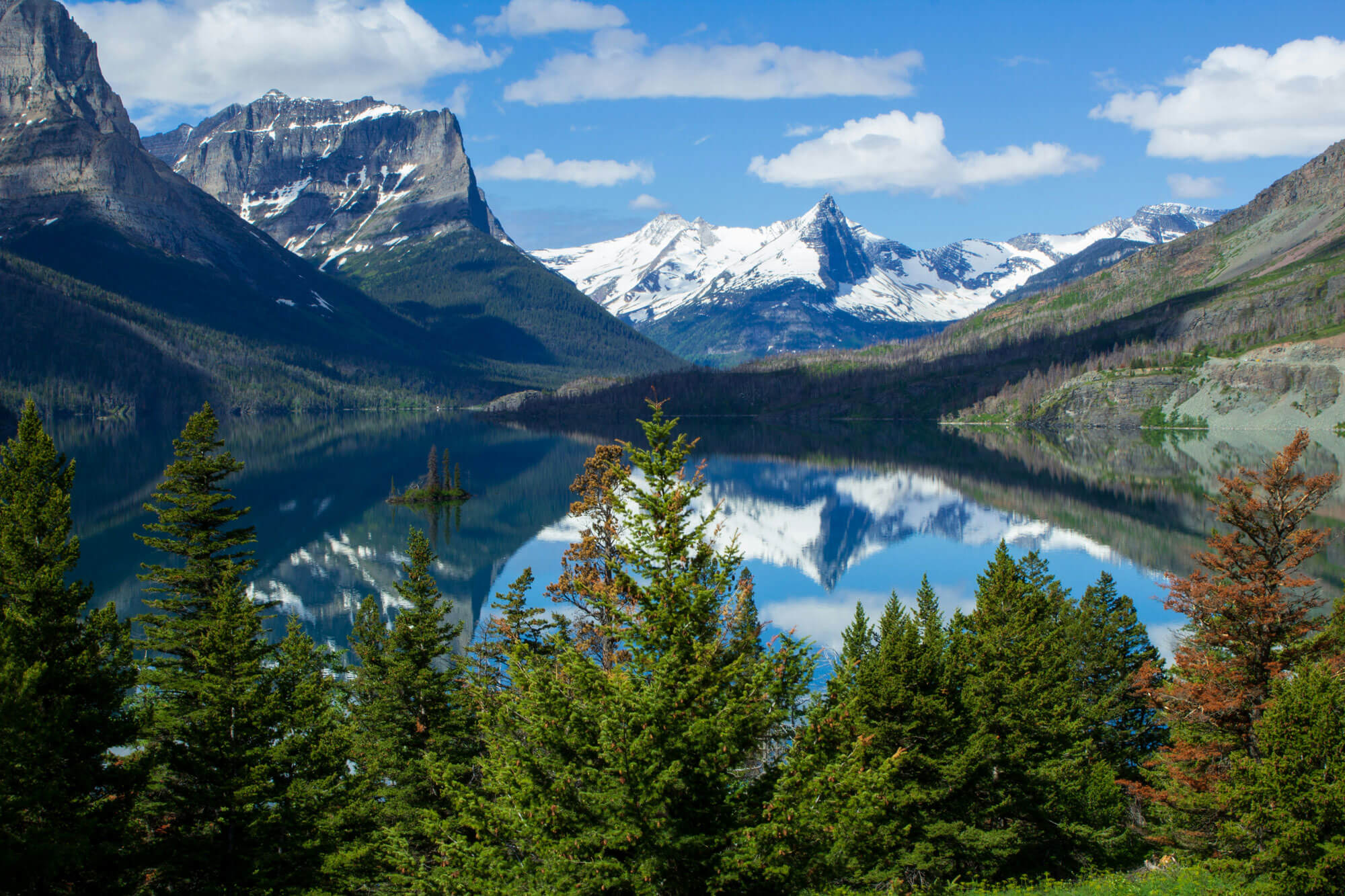 Beautiful Mountain Lake