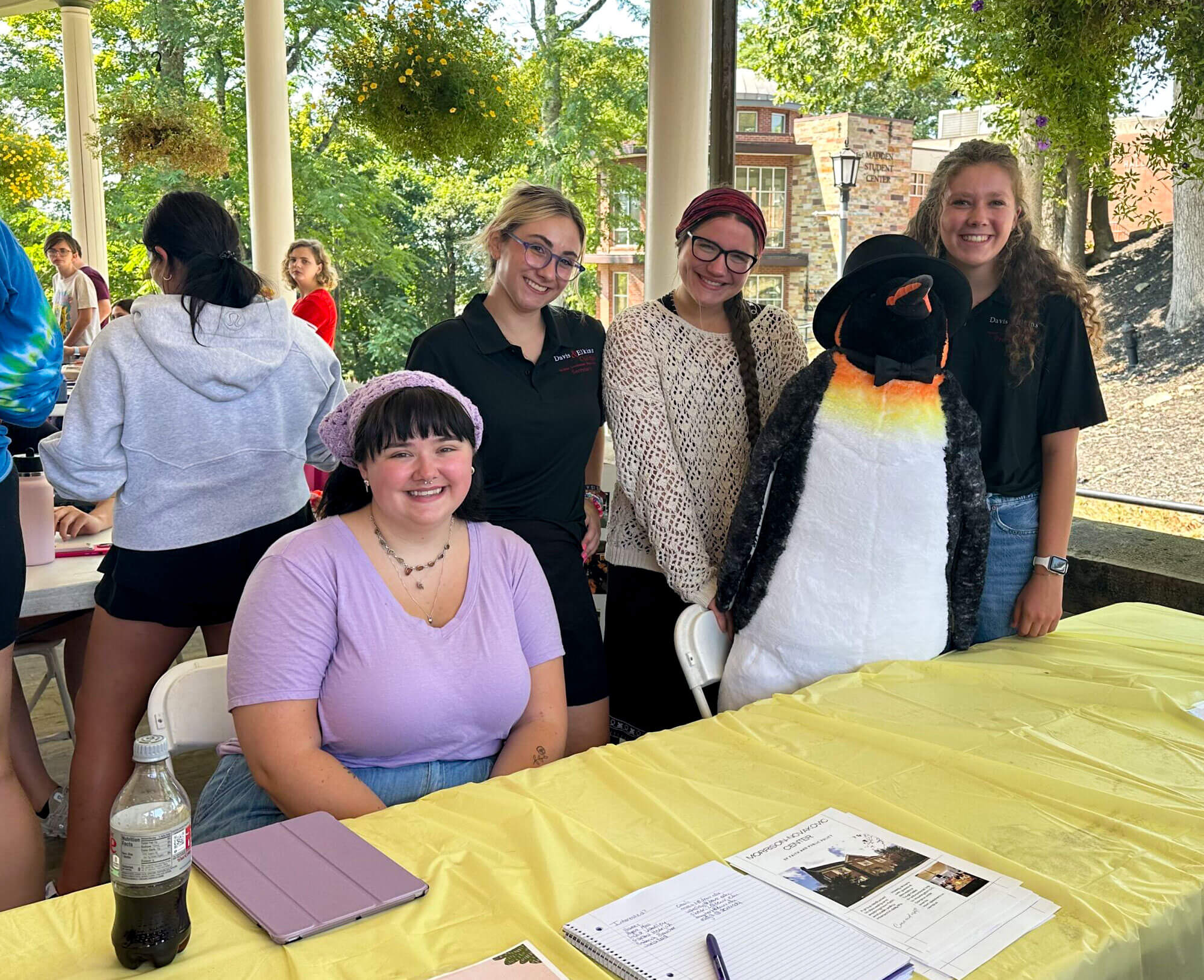 Morrison-Novakovic Center for Faith and Public Policy students activity fair