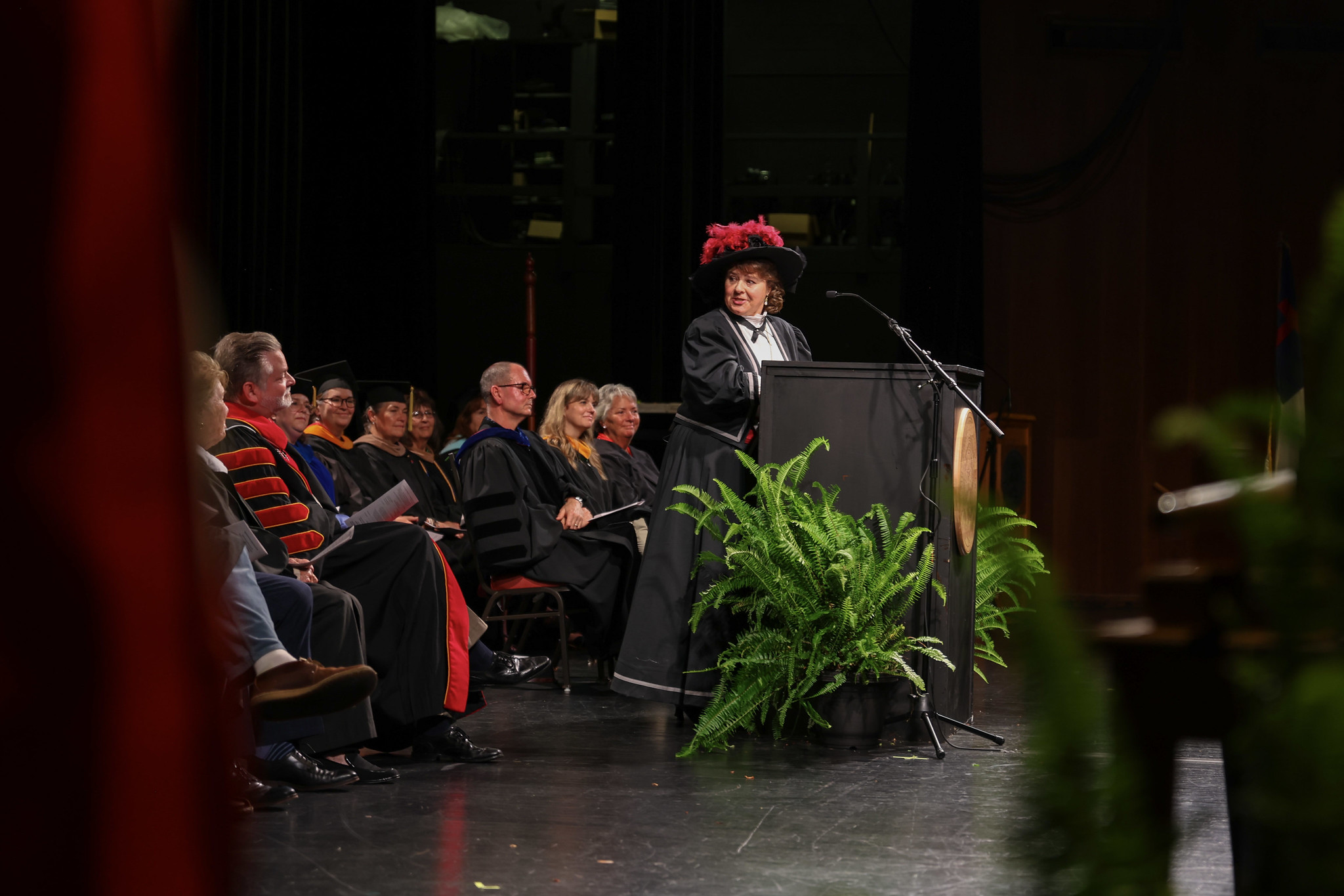 Lisa Wood cosplays Hallie Elkins at Matriculation 2026